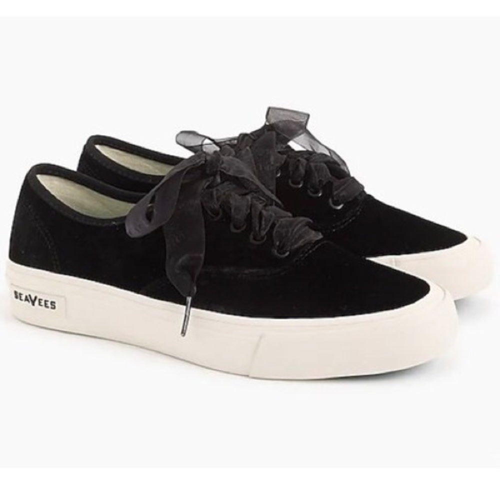 SeaVees® for J.Crew Legend sneakers in velvet